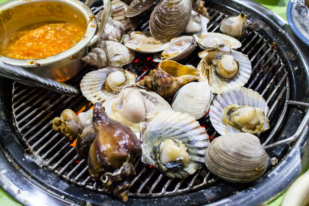 Korean seafood dish